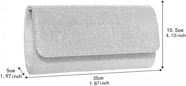 Evening Bag Clutch Purses for Women Ladies Sparkling Party Handbag Wedding Bag