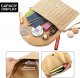 Straw Shoulder Bag Clutch Straw Crossbody Bag Beach Straw Handmade Bag Woven Rattan Bag for Women Envelope Wallet